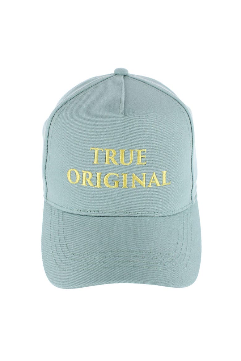 True Original Solid Color Baseball Hat, Main, color, Sage Green