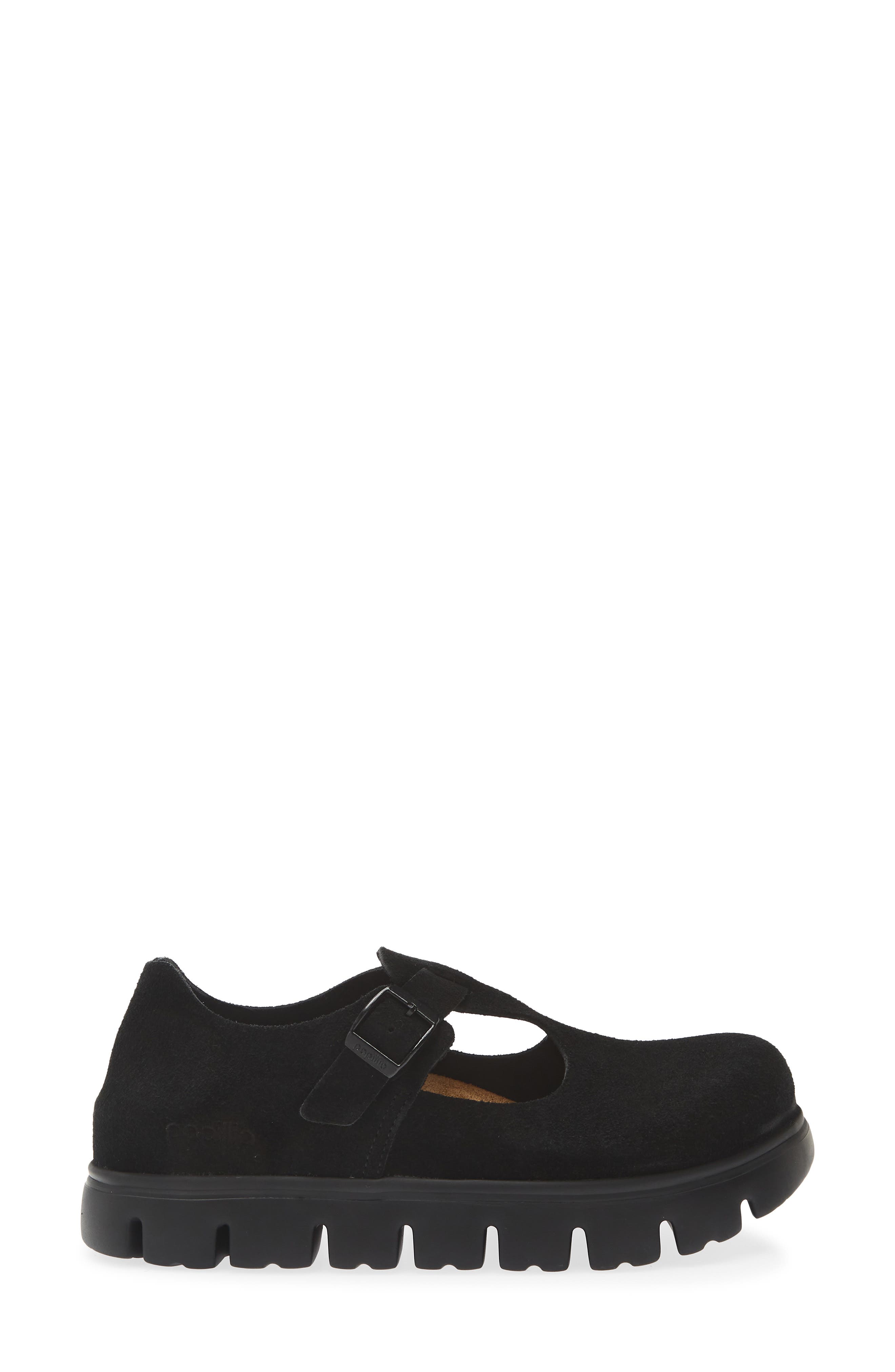 Papillo by Birkenstock Paris Chunky Mary Jane, Alternate, color, BLACK
