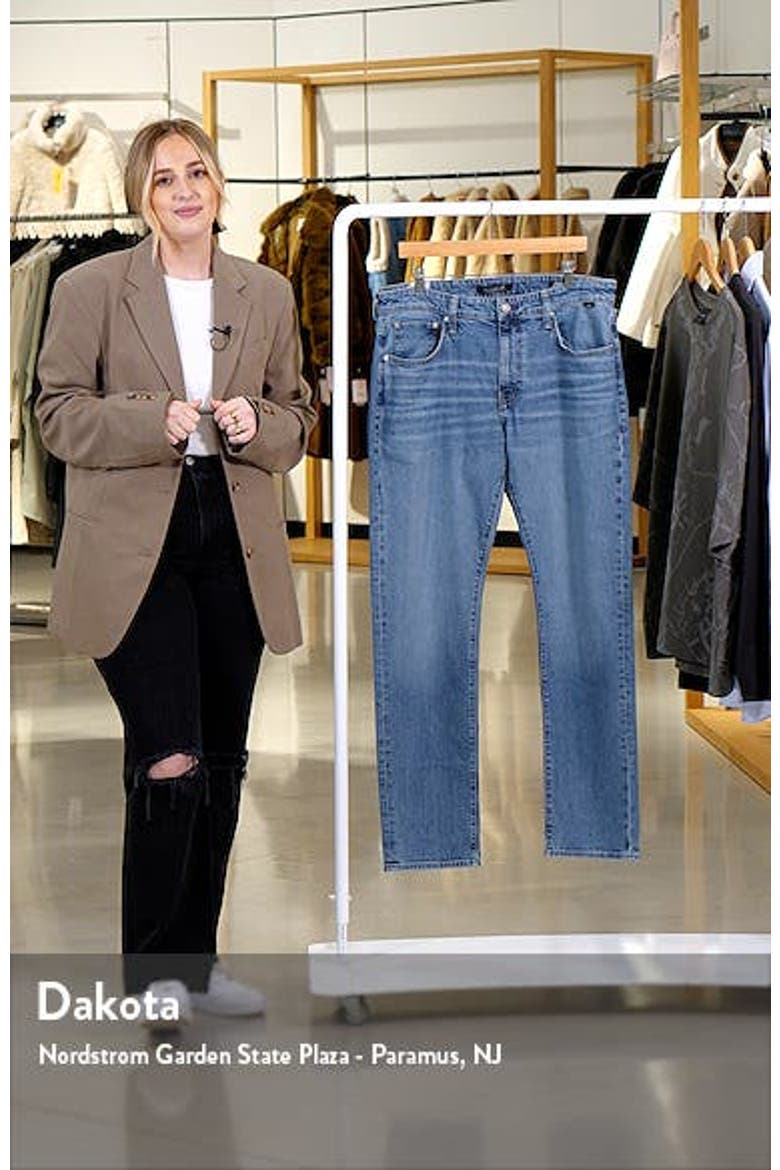 Marcus Slim Straight Leg Jeans video