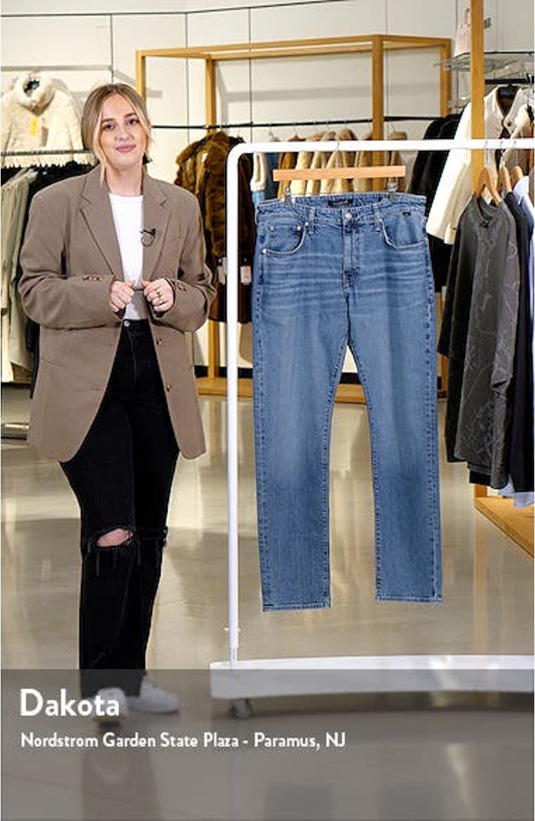 Marcus Slim Straight Leg Jeans, sales video thumbnail