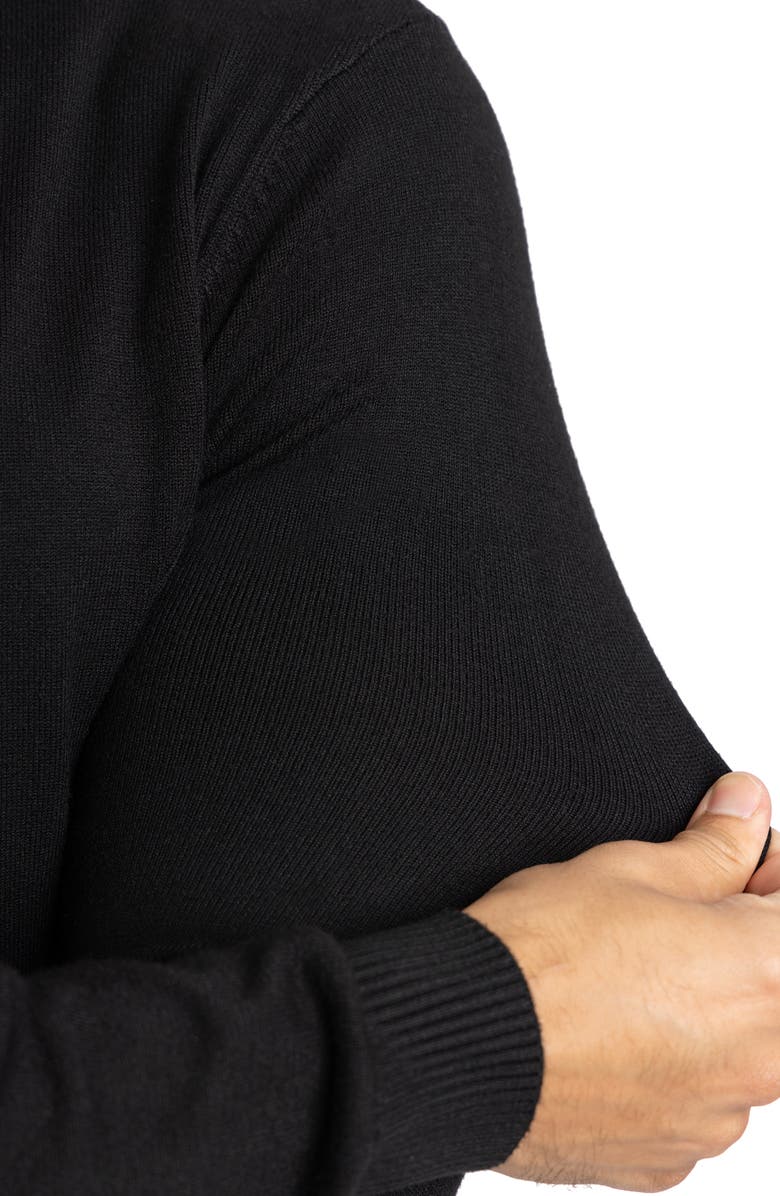 XRAY Turtleneck Pullover Sweater, Alternate, color, Black