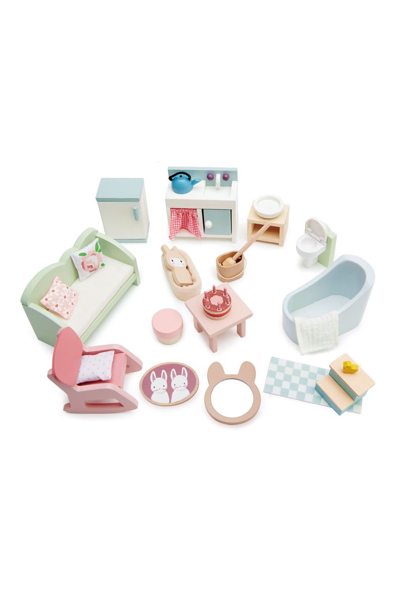 Countryside Wooden Furniture Toy Set, Alternate, color, MULTI