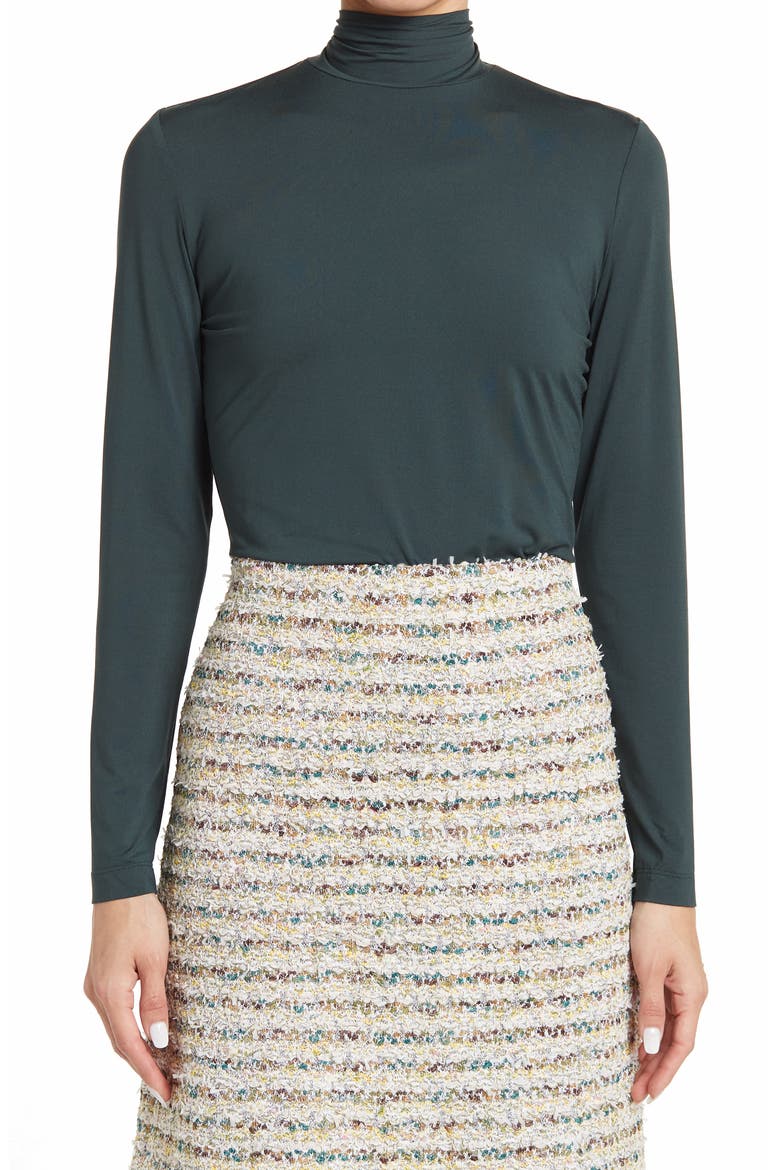 Nuda Jersey Top, Main, color, FOREST GREEN