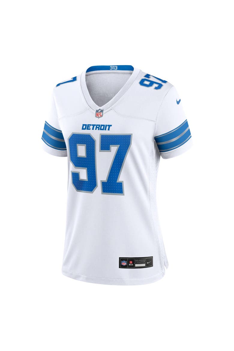 Women's Nike Aidan Hutchinson White Detroit Lions Game Jersey, Alternate, color, White