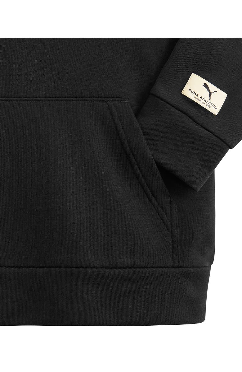 PUMA Kids' Class Pack Cotton Blend Fleece Hoodie, Alternate, color, Black