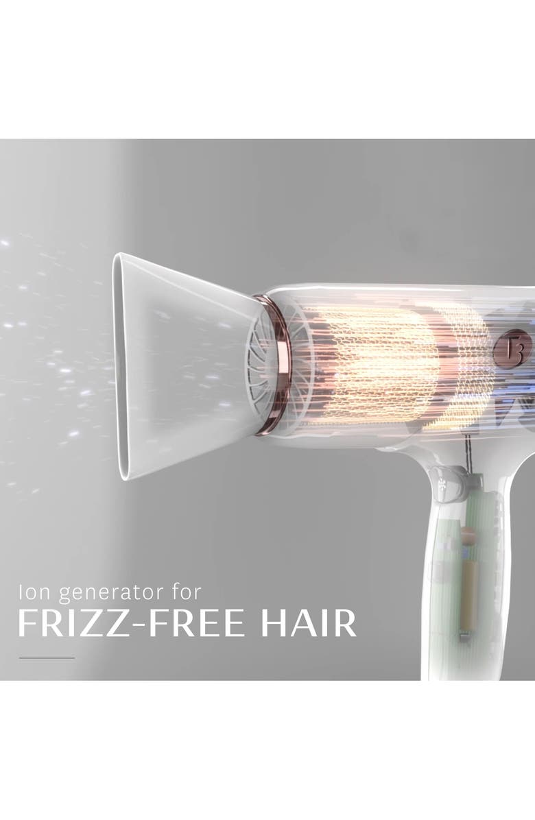 T3 Midnight Blue Cura Professional Digital Ionic Hair Dryer, Alternate, color, 