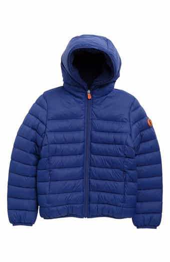 Kids' Wind & Water Resistant Fleece Lined Puffer Jacket