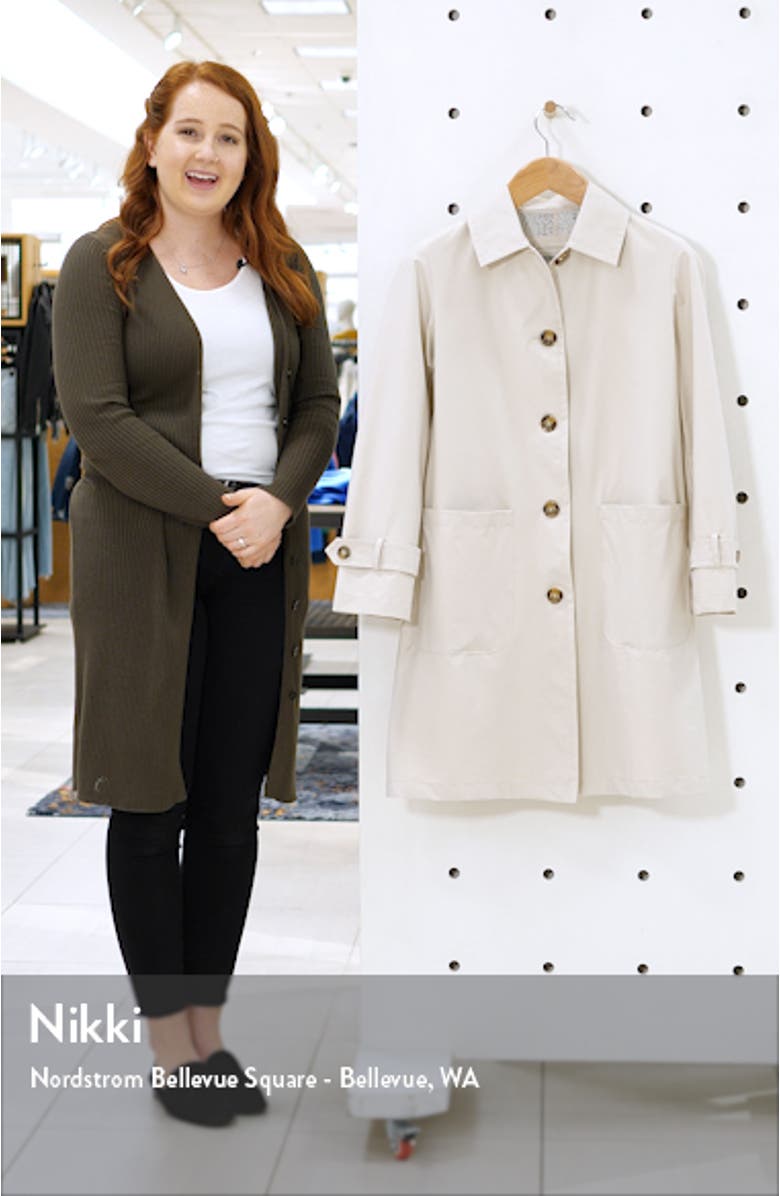 Single Breasted Raincoat, sales video thumbnail