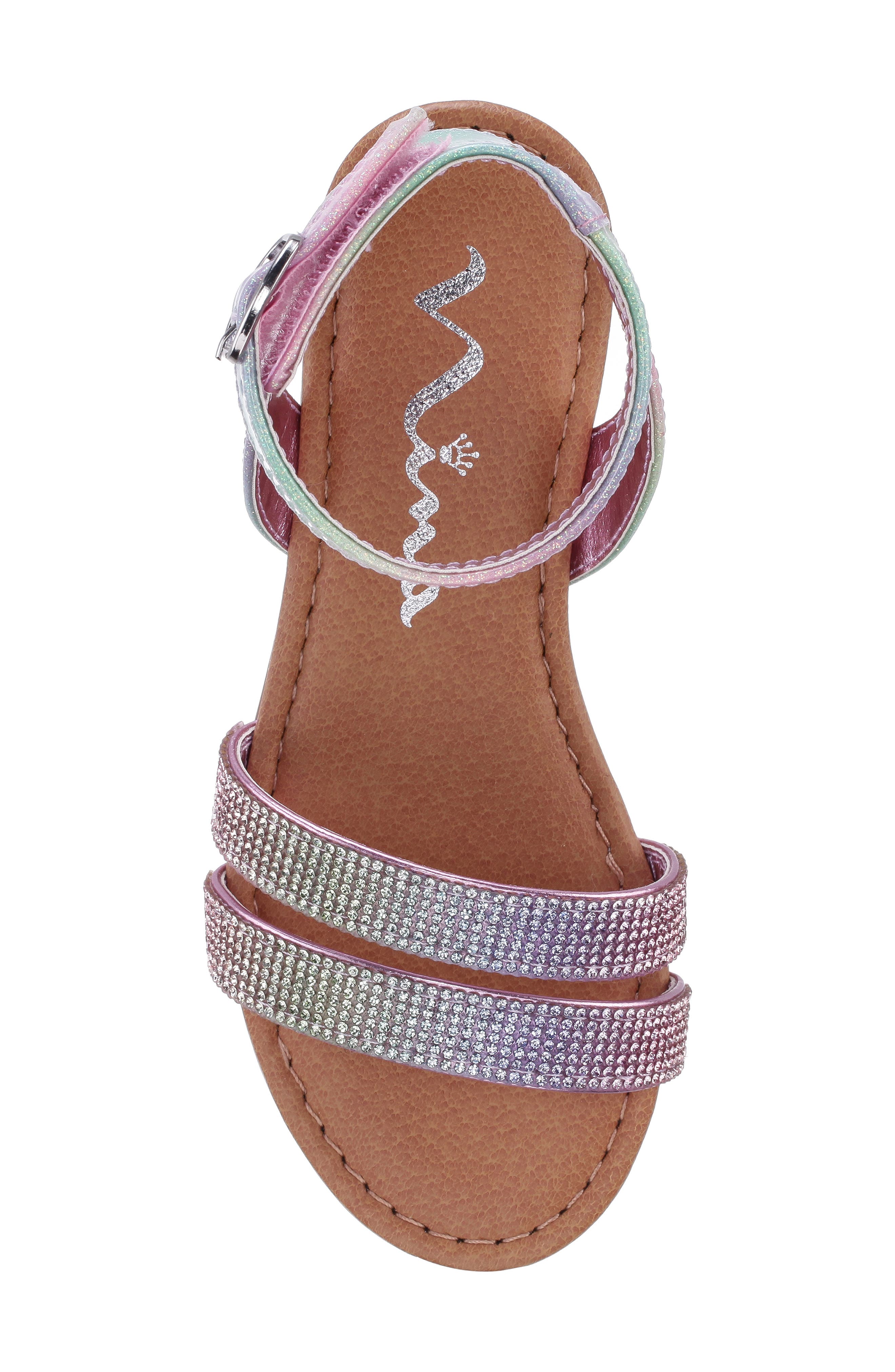 Nina Kids' Cameena Ankle Strap Sandal, Alternate, color, Pastel Rai