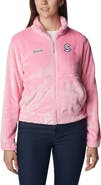 Columbia Women's Columbia Pink Seattle Kraken Fire Side Full-Zip Jacket