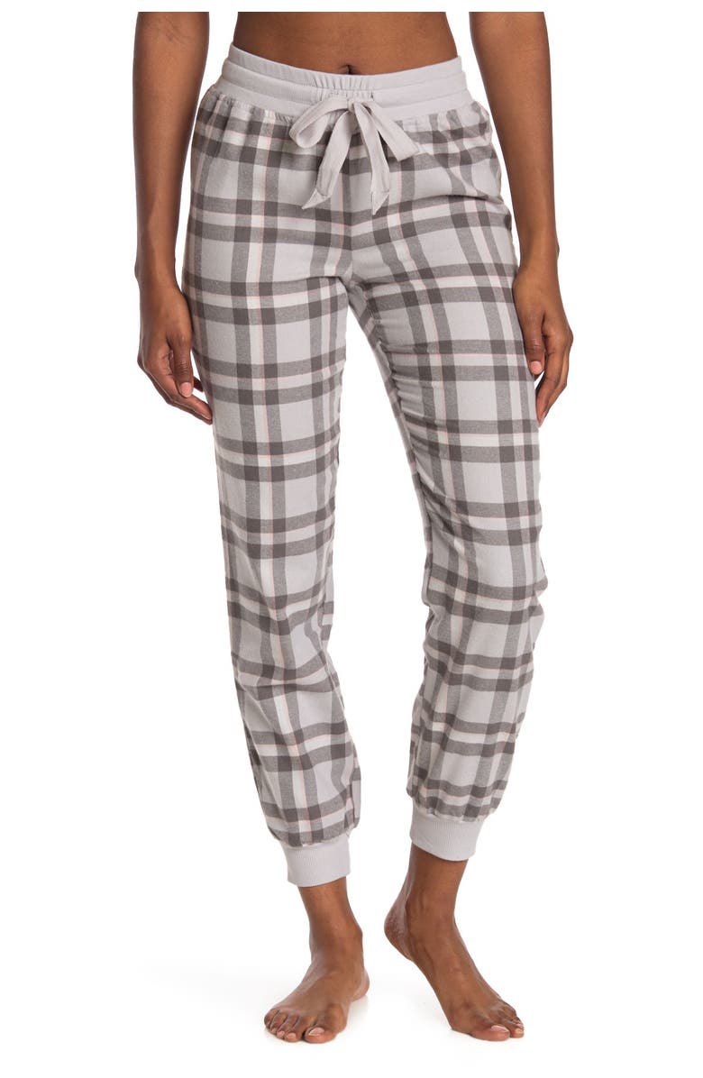 FREE PRESS Plaid Flannel Pajama Joggers, Main, color,