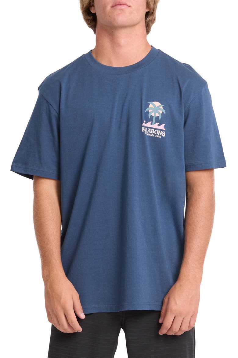 Portal Graphic T-shirt, Main, color, DARK DENIM