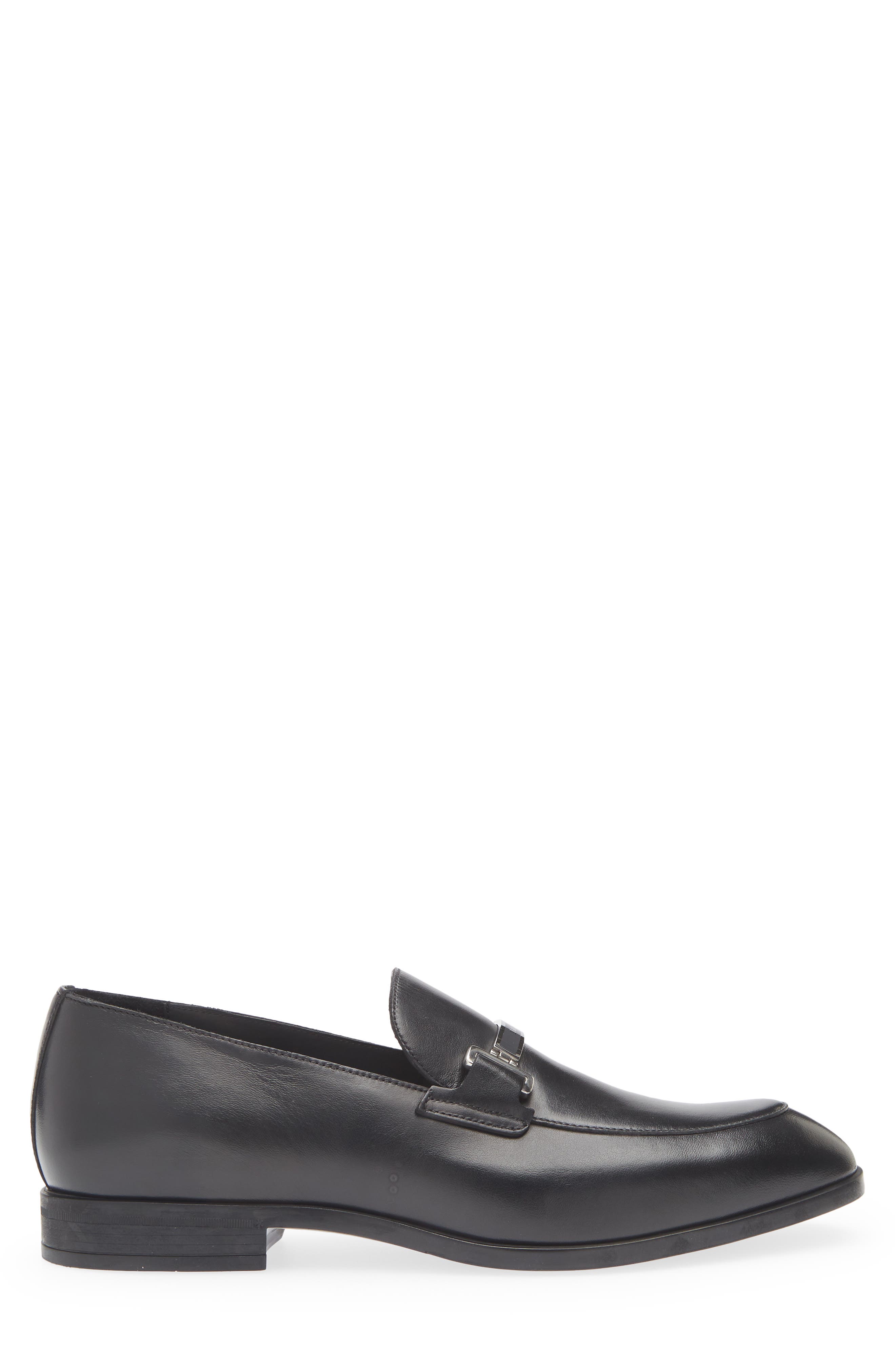Bally Onisor Apron Toe Bit Loafer, Alternate, color, Black
