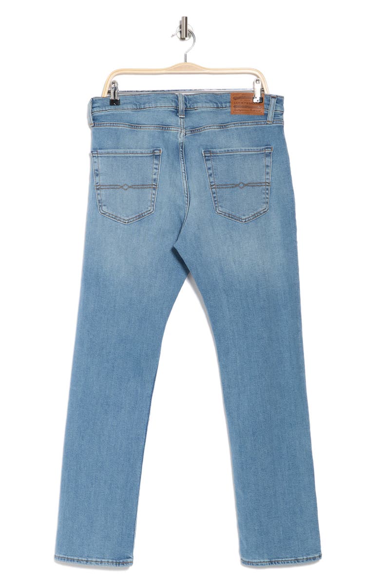 Lucky Brand 410 Athletic Straight Leg Jeans, Alternate, color, Time For Festival