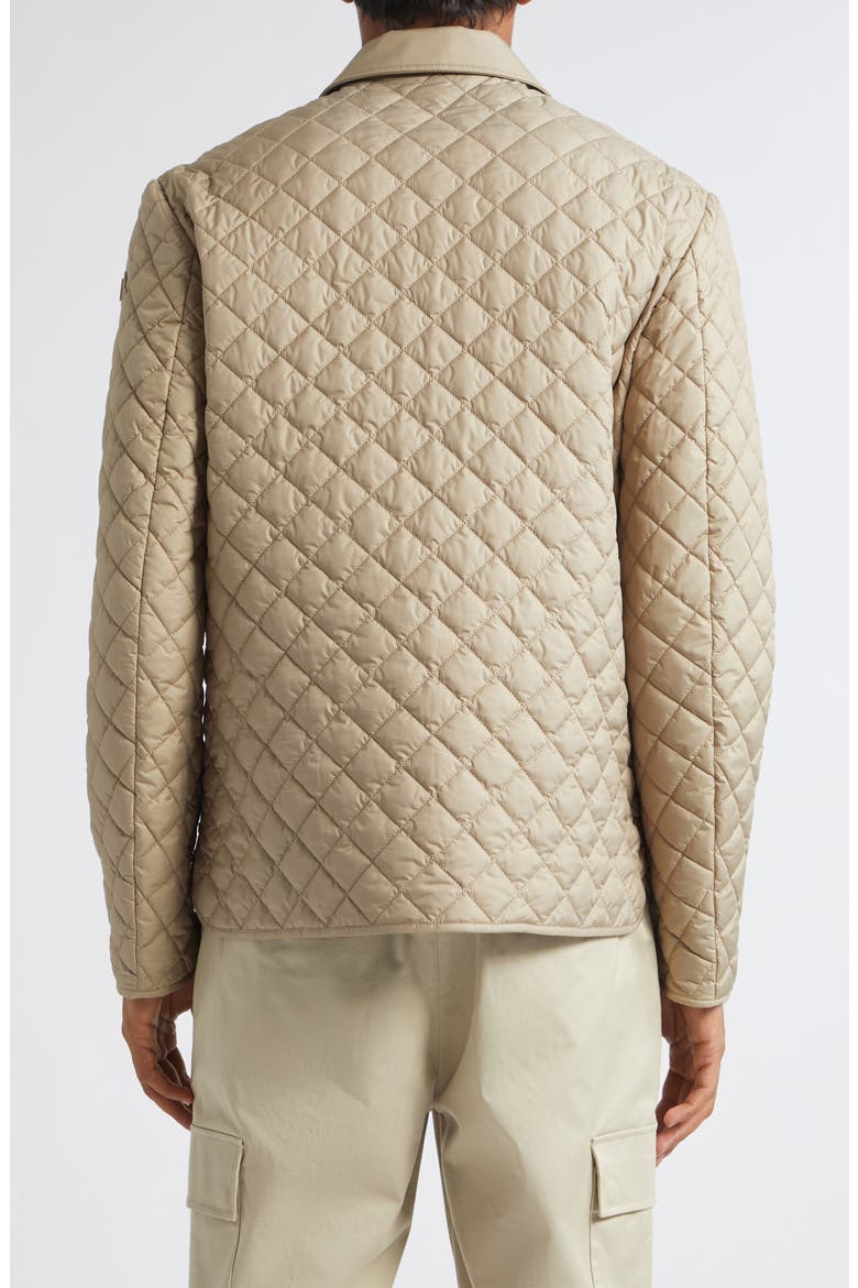 Avrelie Quilted Shirt Jacket, Alternate, color, SAND