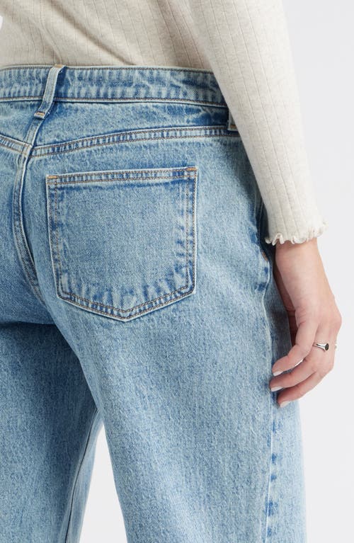 Bp. Low Rise Loose Fit Jeans In Blue