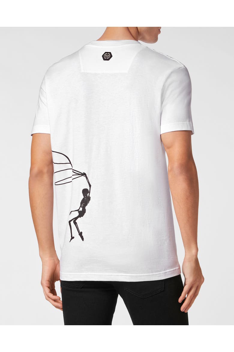 T-Shirt Round Neck Ss Men, Alternate, color, white