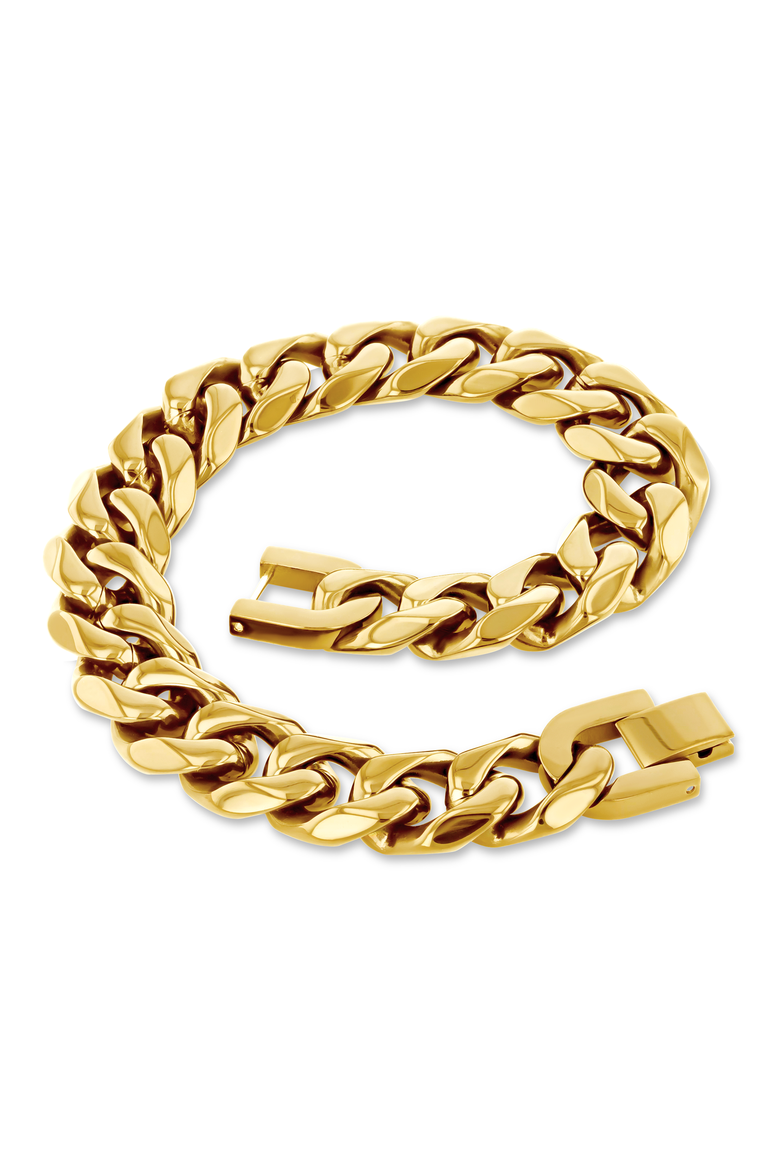 Stainless Steel Chain, Main, color, Gold