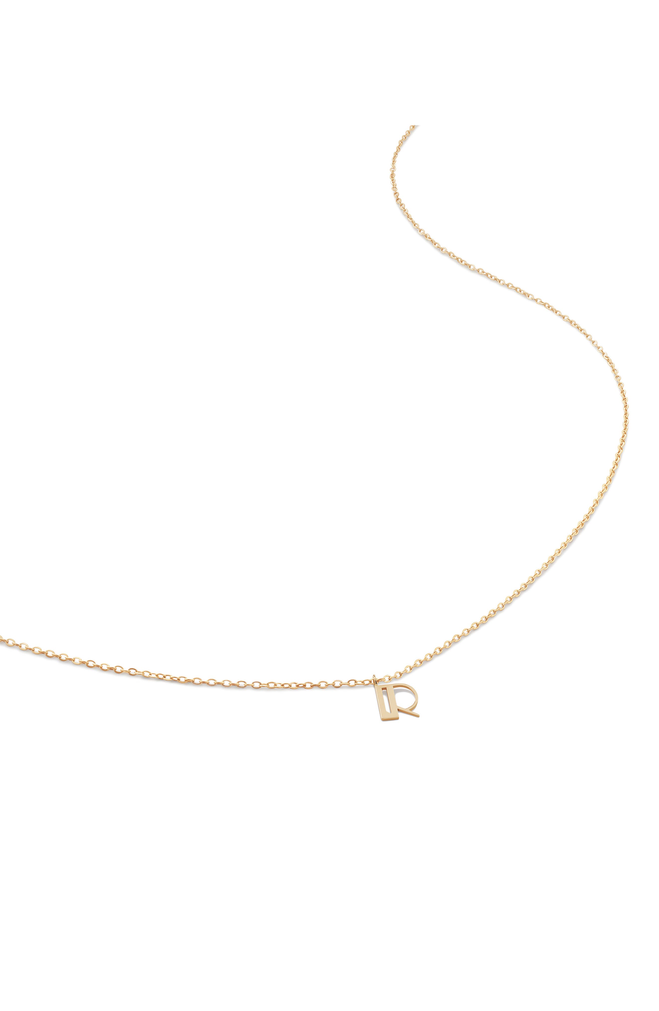 14KT SOLID GOLD - R