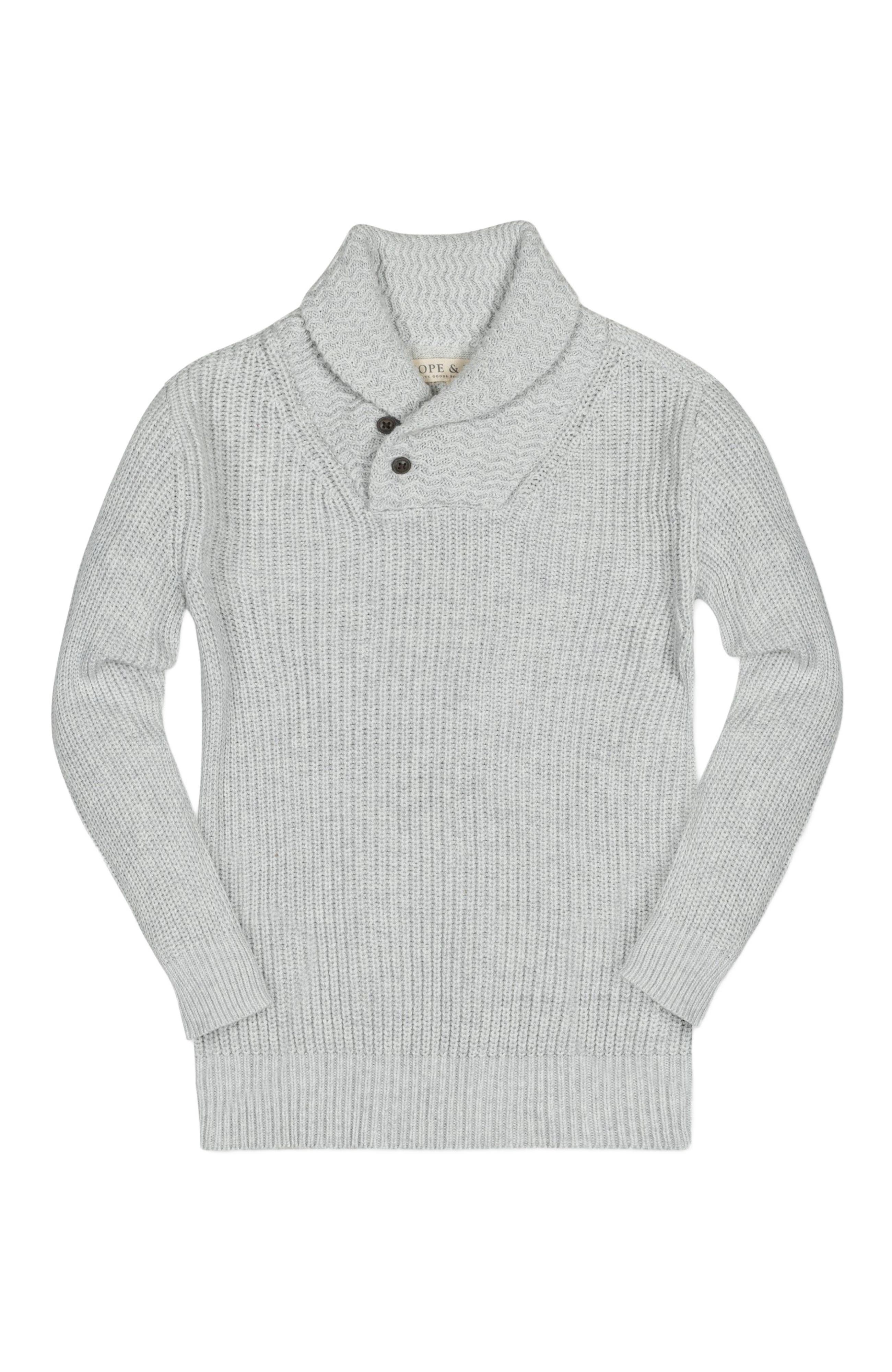 selected Light Gray Textured Collar