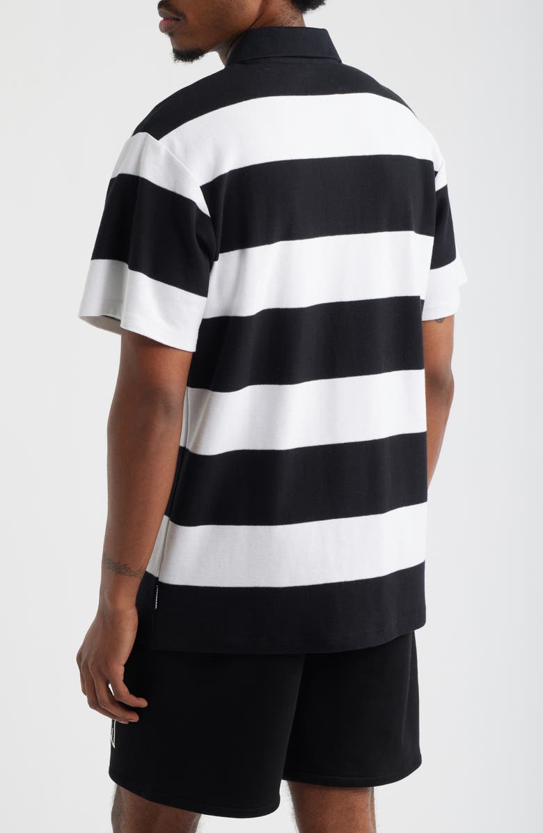 ICECREAM Big Dripper Stripe Polo, Alternate, color, Black