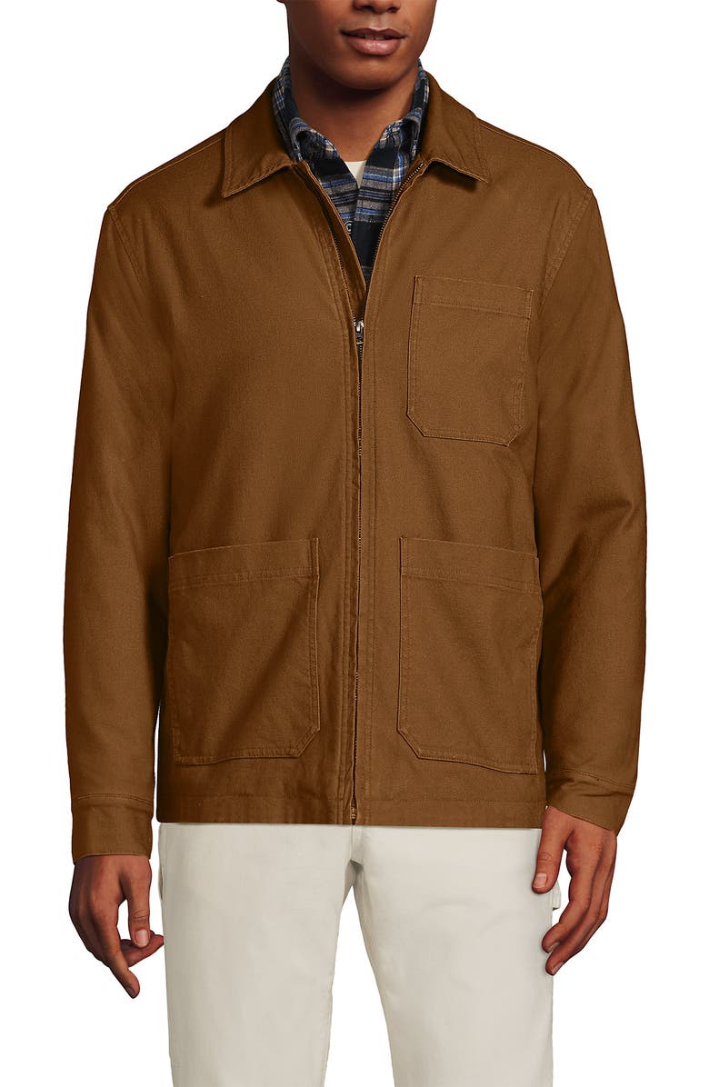 Lands' End Workwear Canvas Jacket, Alternate, color,