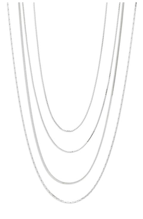 Demi Fine Layered Chain Necklace