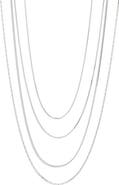 Nordstrom Demi Fine Layered Chain Necklace