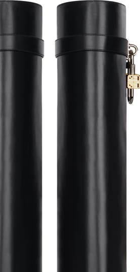 Shark Lock Knee High Boot