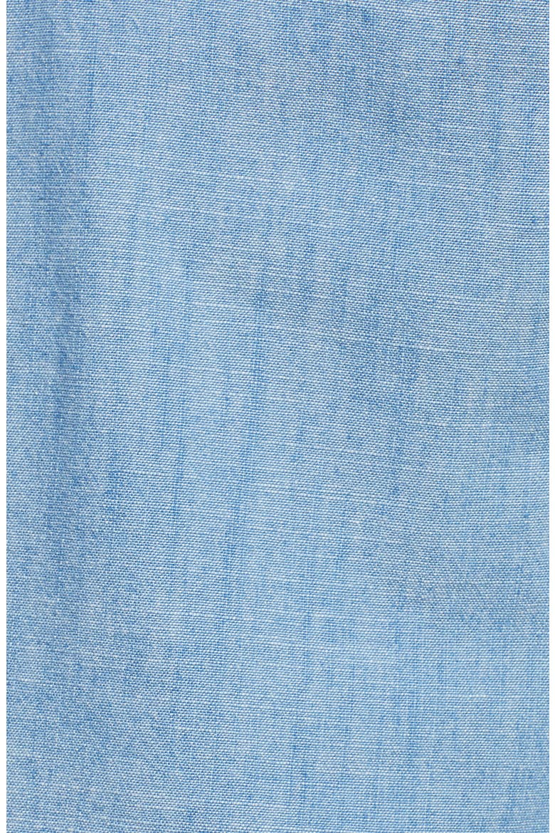 Chambray Scallop Hem Shorts, Alternate, color, MEDIUM CHAMBRAY WASH