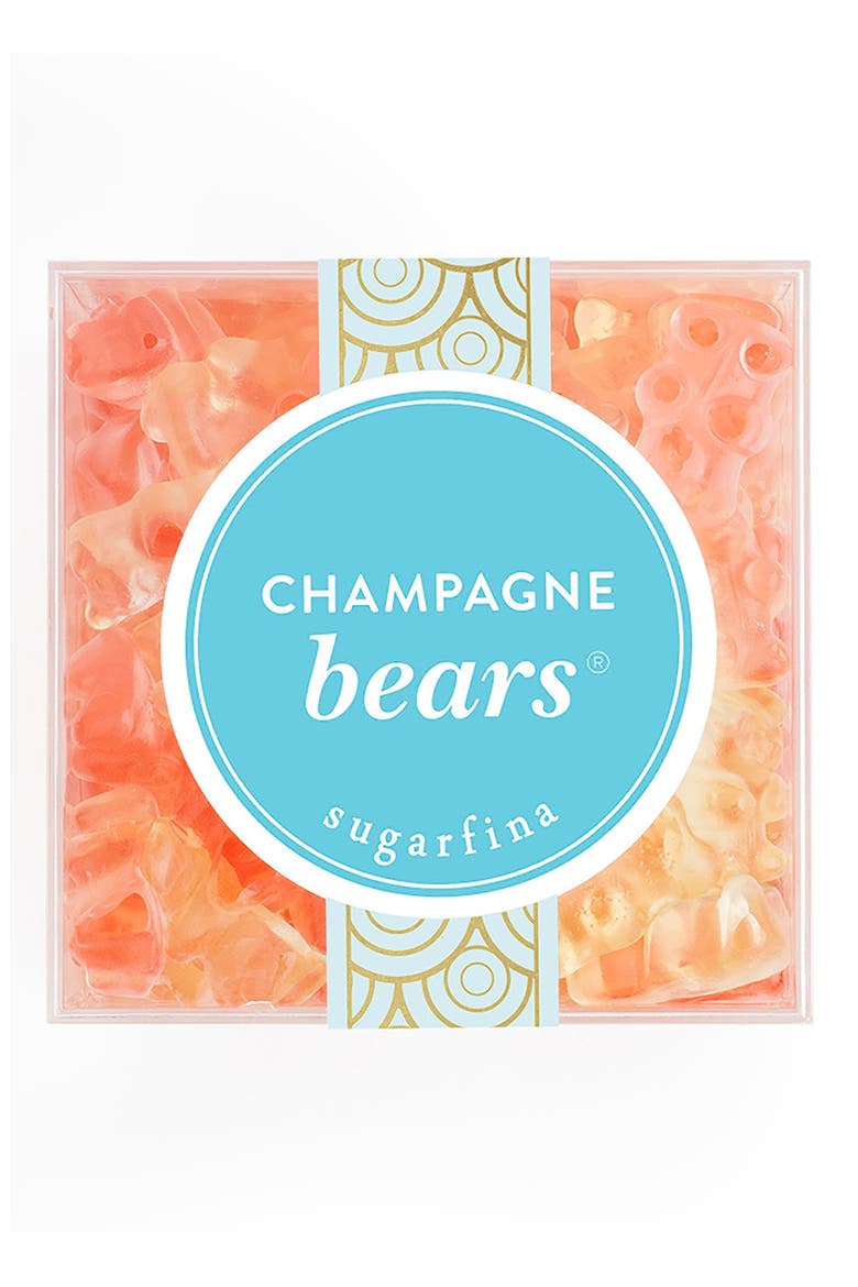 Champagne Bears Small Candy Cube, Alternate, color, NO COLOR