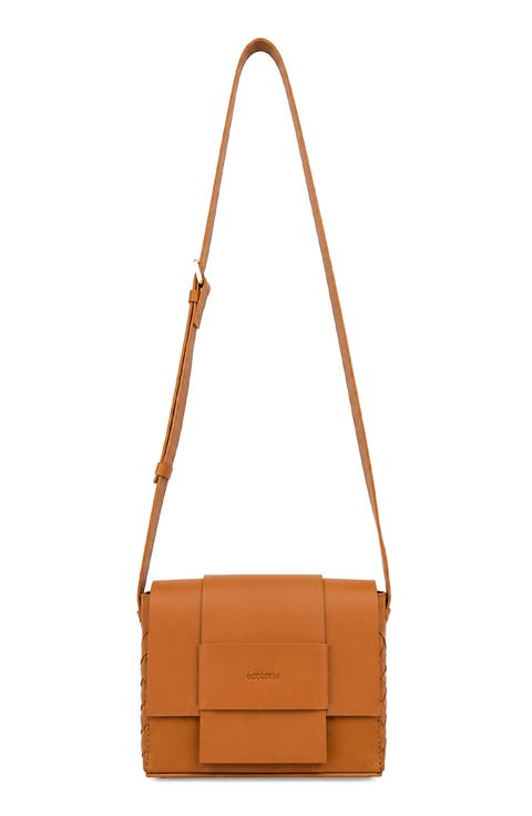 Iris Leather Crossbody Bag