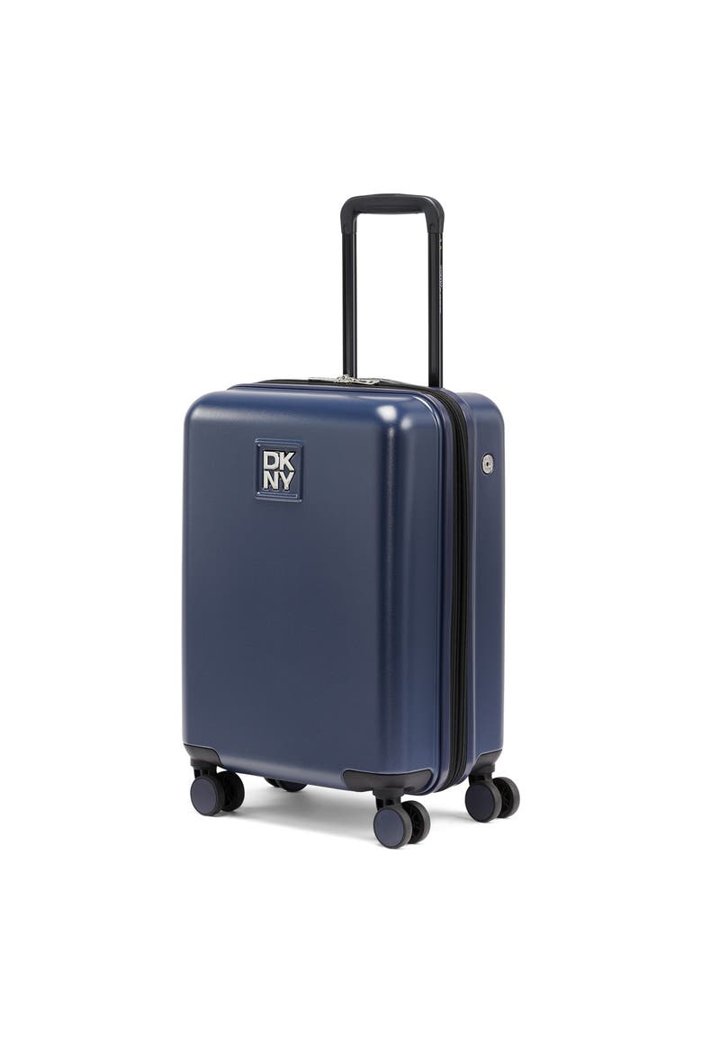 Expandable Hardshell 21" Lightweight  Carry On Suitcase With Spinner Wheels, Alternate, color, Navy