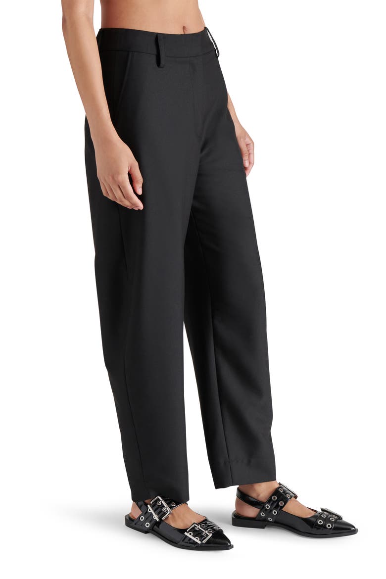 Junia Barrel Leg Pants, Alternate, color, BLACK