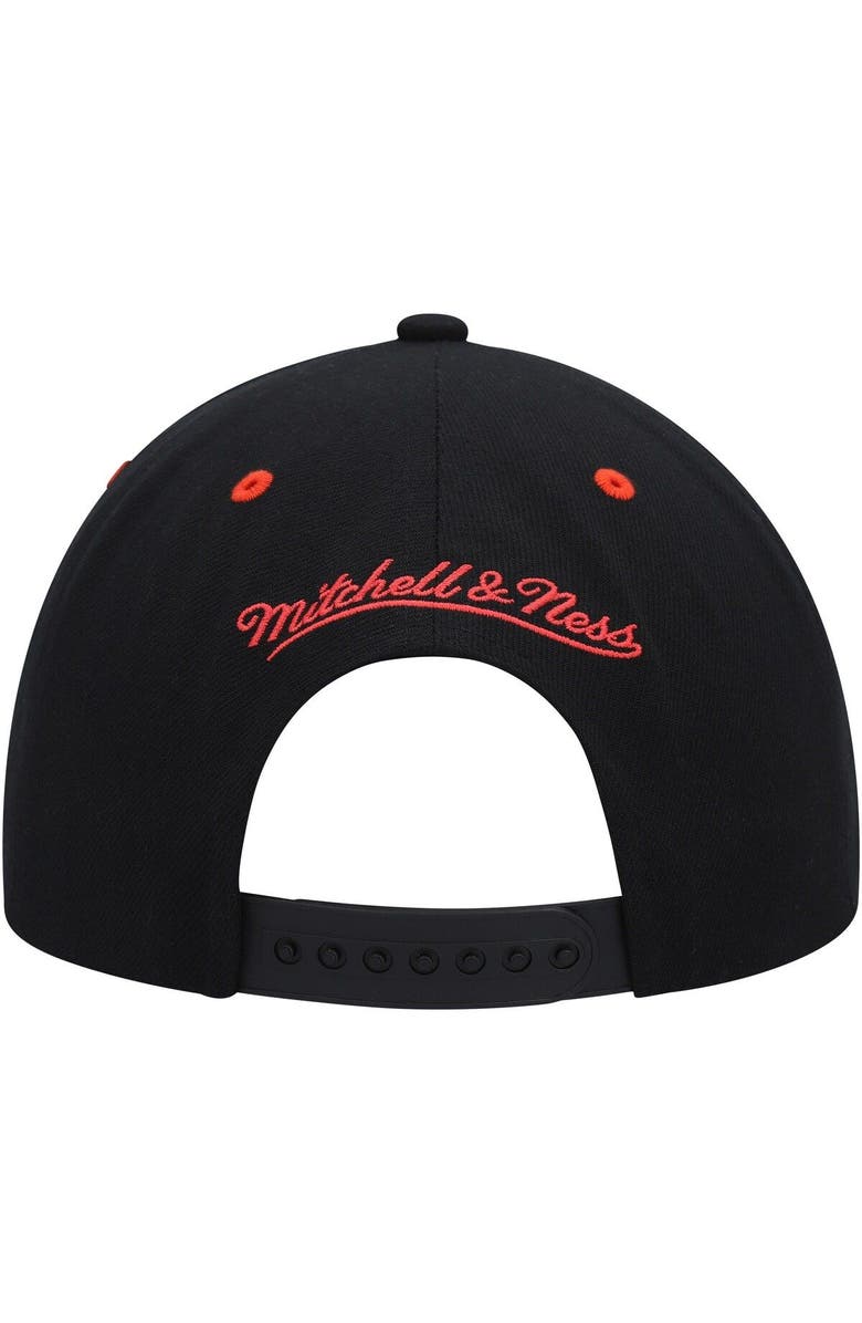 Mitchell & Ness Men's Mitchell & Ness Black San Jose Clash LOFI Pro Snapback Hat, Alternate, color, Black