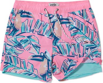 Captain Toucan Sport Swim Trunks