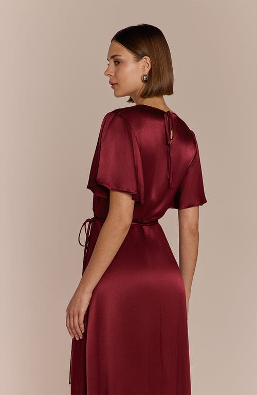Rewritten Florence Waterfall Hem Dress