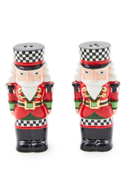 Classic Courtly Nutcracker Salt & Pepper Shakers