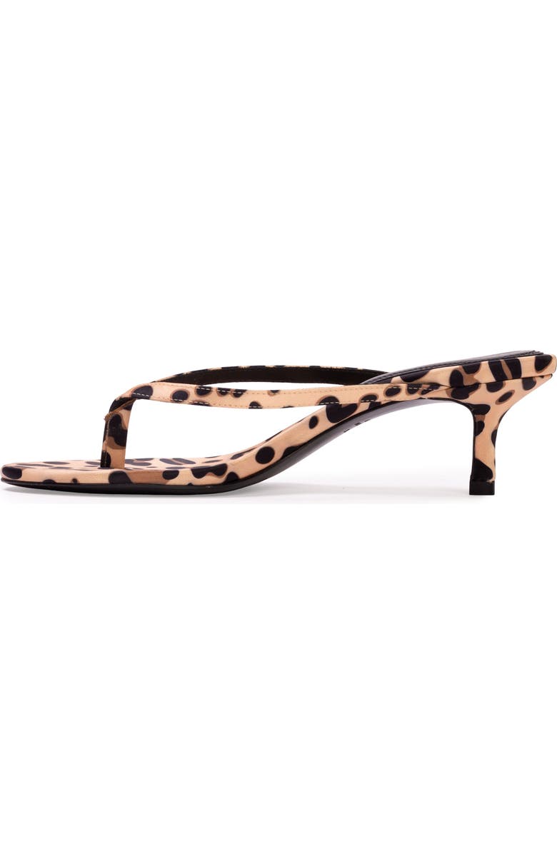 BLACK SUEDE STUDIO Tash 50 Satin Mule, Alternate, color, Cheetah Satin