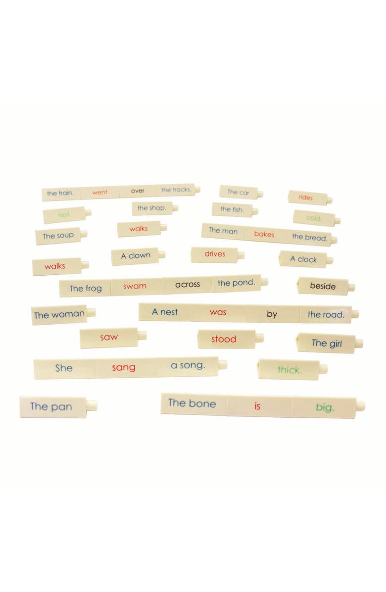 Junior Learning Sentence Toolbox, Alternate, color, Multicolored