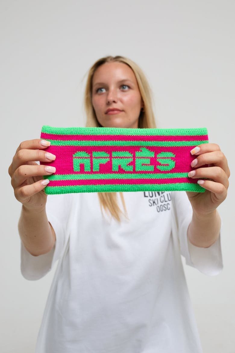 Après Headband - Green and Pink, Alternate, color, Green and Pink