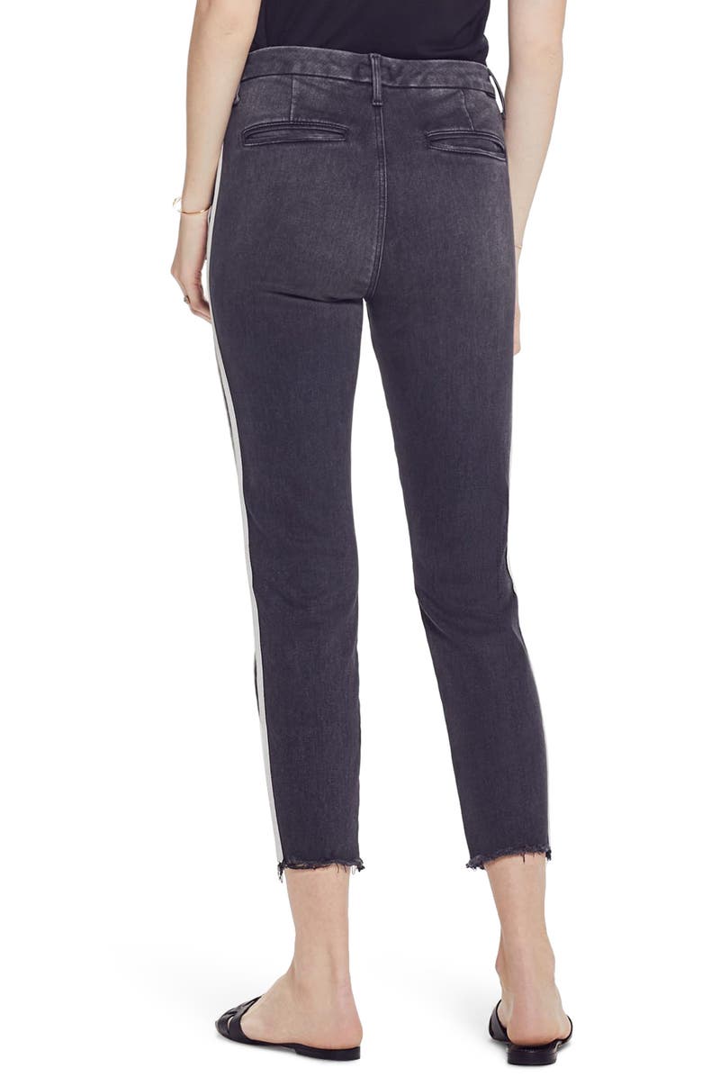 MOTHER The Shaker Prep High Waist Crop Slim Jeans, Alternate, color, 