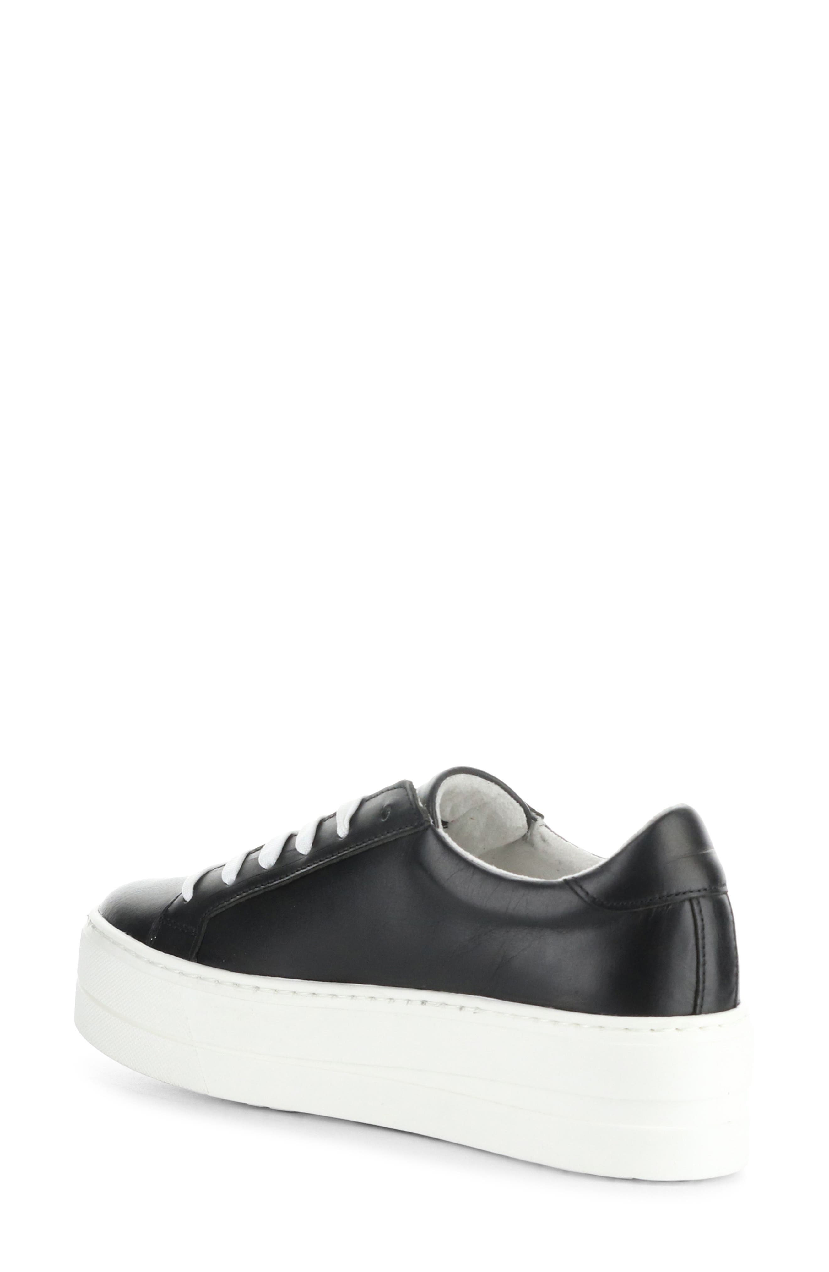 Bos. & Co. Maya Platform Sneaker, Alternate, color, Black/ White