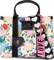 Kurt Geiger London Southbank Floral Canvas Tote