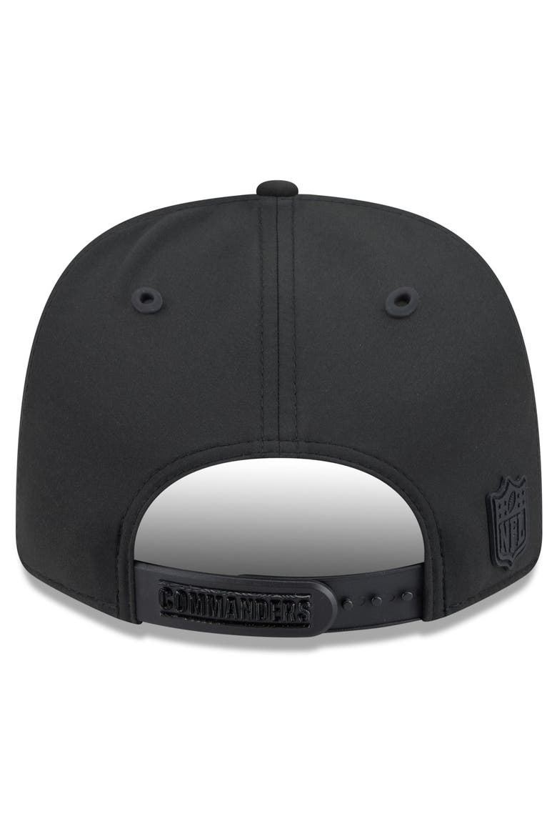 Men's New Era Black Washington Commanders 2026 Sideline 9SEVENTY Adjustable Hat, Alternate, color, Black