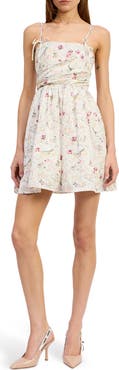 En Saison Dinner Party Floral Minidress