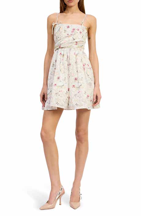 En Saison Dinner Party Floral Minidress