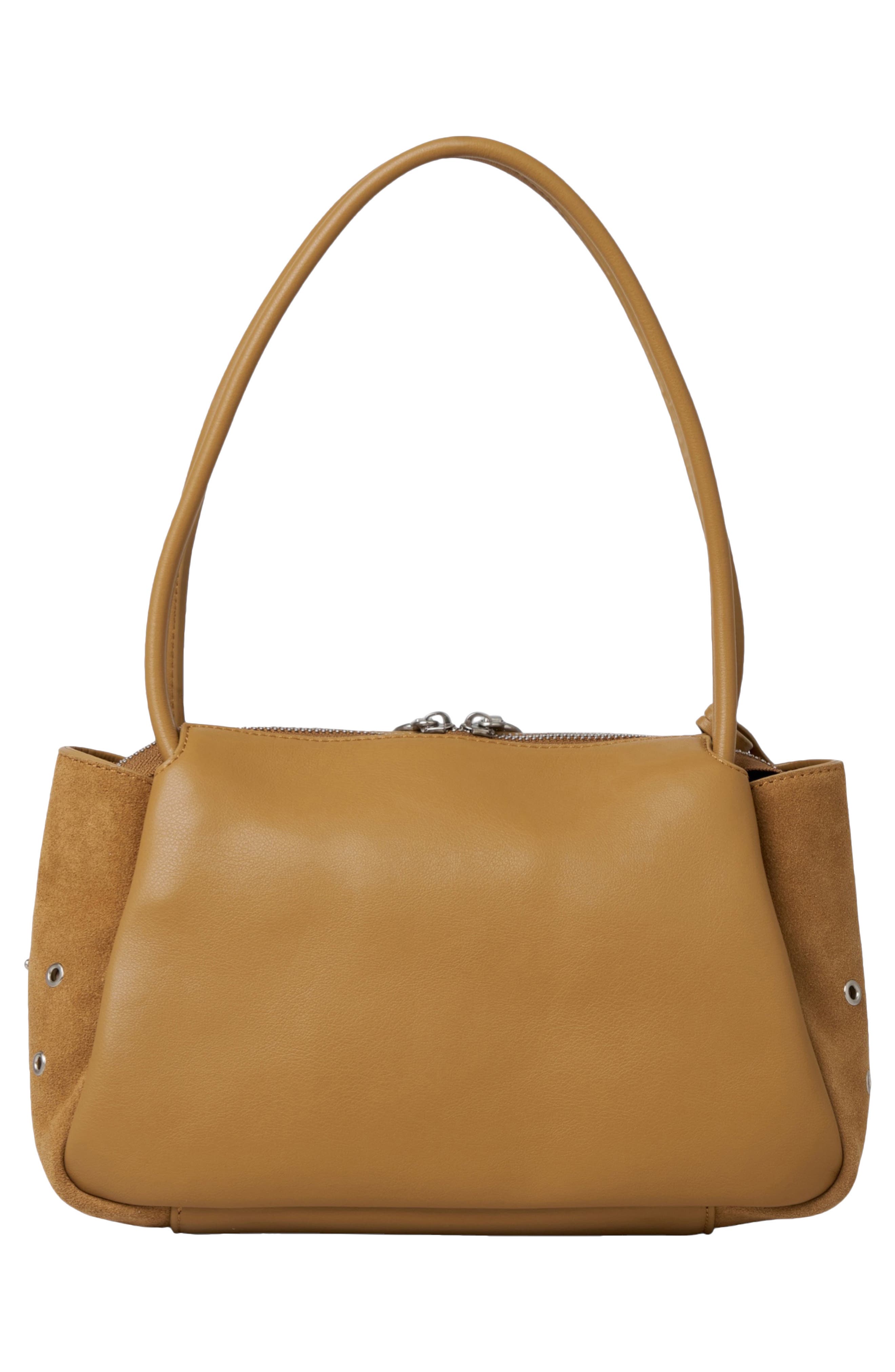 Please Stay Shoulder Bag, Alternate, color, TAUPE