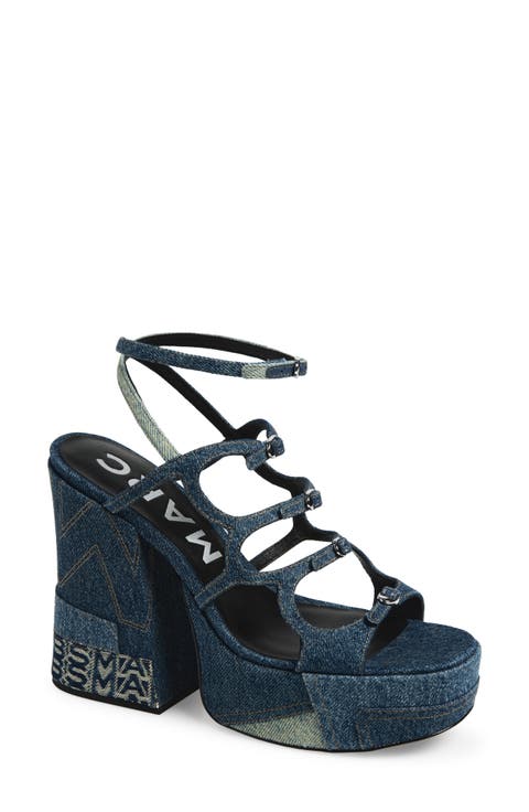 The Kiki Leather Platform Sandal