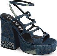 Marc Jacobs The Kiki Leather Platform Sandal